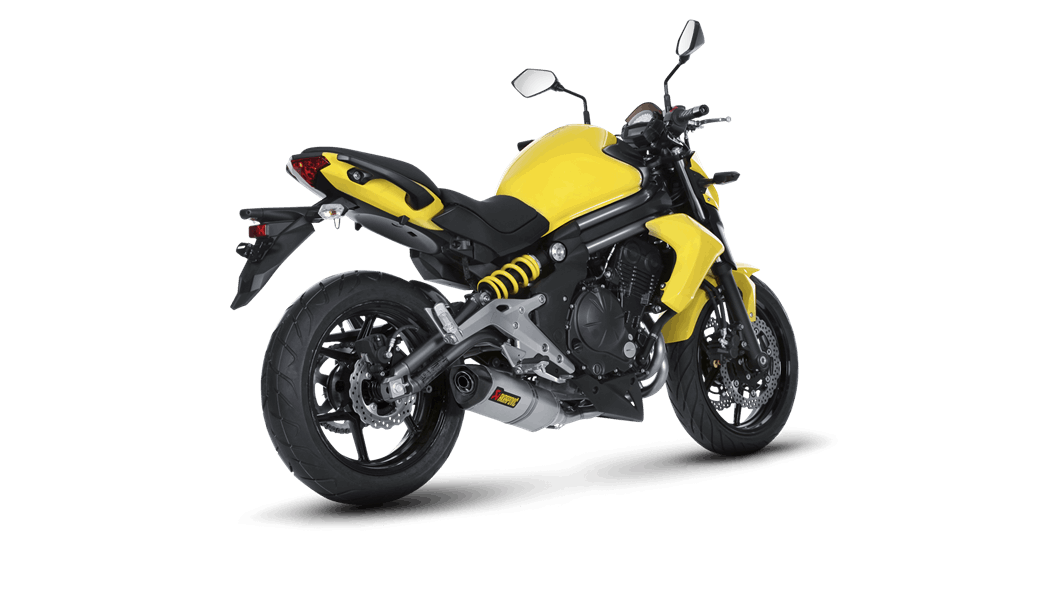 bemærkede ikke . Perennial Kawasaki ER-6 N/F 2016 Racing Line (Titanium) - Akrapovič Motorcycle Exhaust