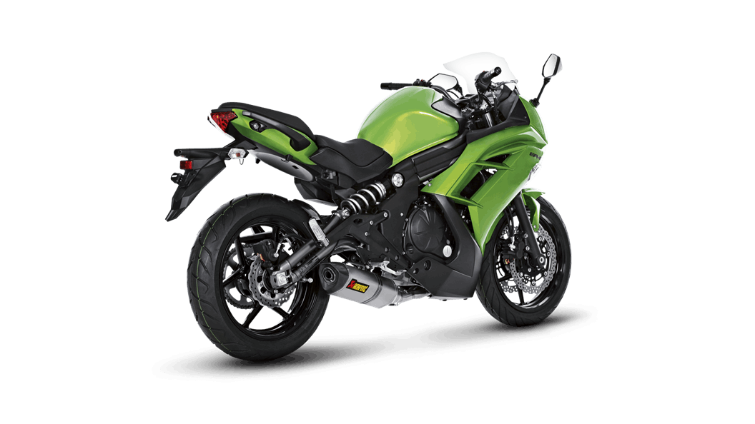 Kawasaki ER-6 N/F 2016 Line (Titanium) - Akrapovič Motorcycle Exhaust