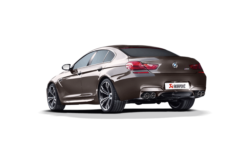 Bmw M6 Gran Coupe F06 18 Evolution Line Titanium Akrapovic Car Exhaust Bmw M6 Gran Coupe F06 18 Evolution Line Titanium Akrapovic Car Exhaust