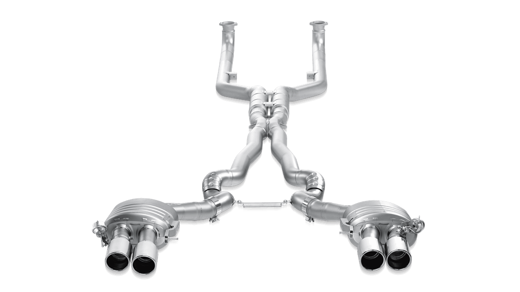 Bmw M6 Gran Coupe F06 18 Evolution Line Titanium Akrapovic Car Exhaust Bmw M6 Gran Coupe F06 18 Evolution Line Titanium Akrapovic Car Exhaust