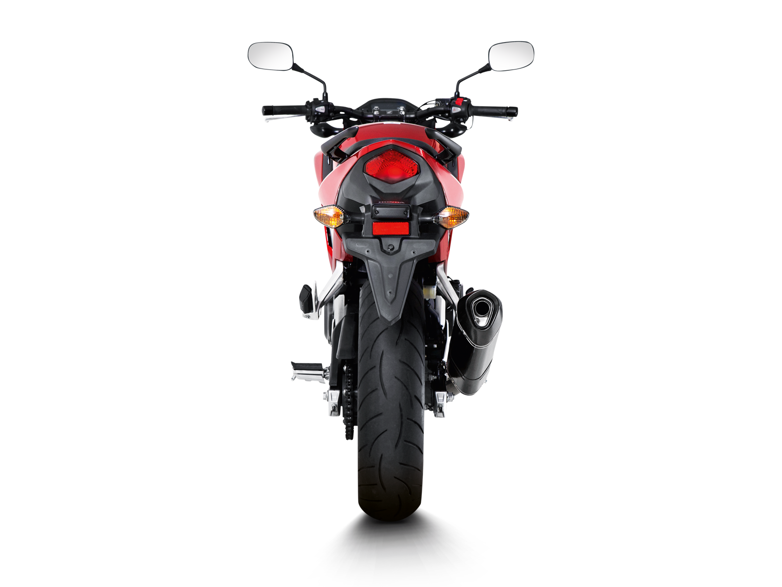 Akrapovic Akrapovic exhaust approved carbon fibre for Honda CB400X CB500X 2013>2015 