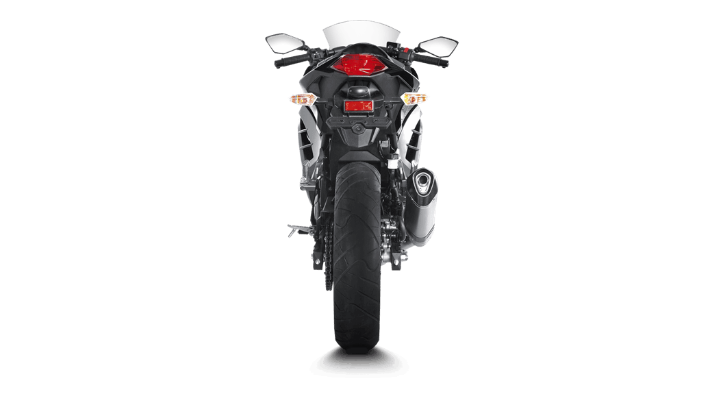 Labe Afstå afstand Kawasaki Ninja 300 2016 Slip-On Line (Titanium) - Akrapovič Motorcycle  Exhaust
