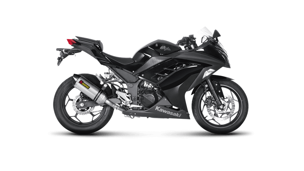 Misbrug guiden Advent Kawasaki Ninja 250R 2014 Slip-On Line (Titanium) - Akrapovič Motorcycle  Exhaust
