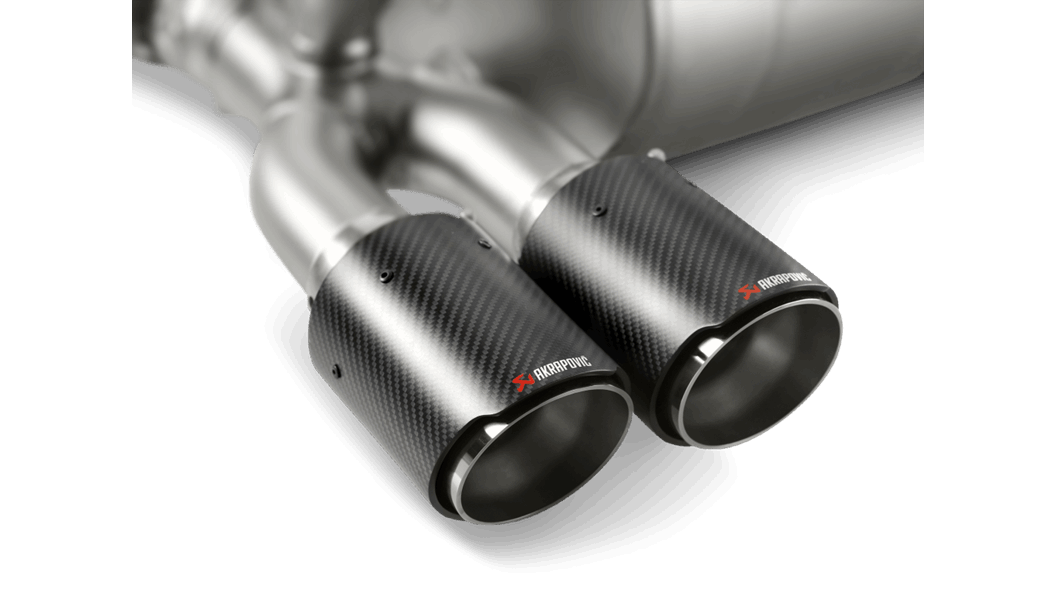 Bmw M3 F80 2015 Tail Pipe Set Carbon Akrapovic Car Exhaust