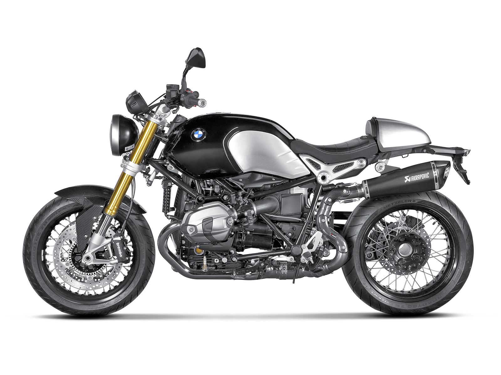 bmw r nine t akrapovic