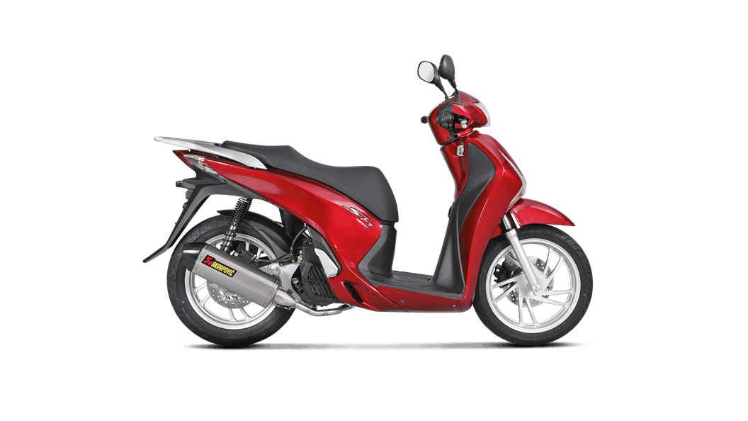 Honda Sh 125i 16 Racing Line Ss Akrapovic Motorcycle Exhaust Honda Sh 125i 16 Racing Line Ss Akrapovic Motorcycle Exhaust