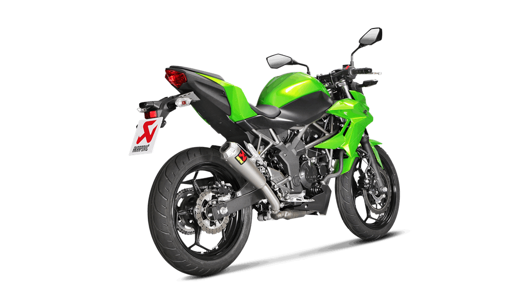 Eastern syv Christchurch Kawasaki Ninja 125 / Z125 (11kW) 2019 Slip-On Line (Titanium) - Akrapovič  Motorcycle Exhaust