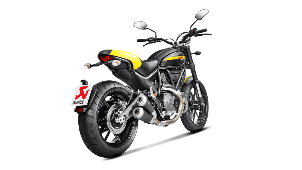 Ducati Scrambler Icon Urban Enduro Classic Full Throttle 16 Slip On Line Titanium Akrapovic Motorcycle Exhaust