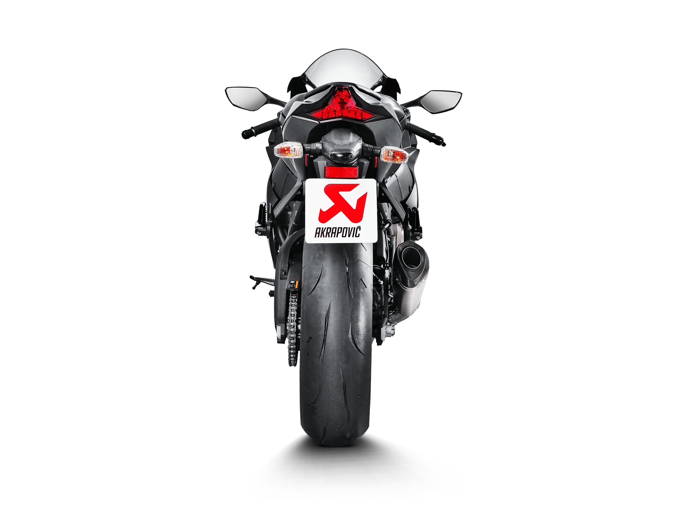 Akrapovic Kawasaki Zx 10R 08-10 Hose Delete Catalyst AKRAPOVIC Non Approved Inox 3831095051571 