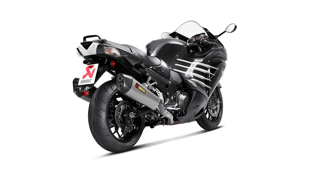 Citere Satire elevation Kawasaki ZZR 1400, ZX14R 2020 Slip-On Line (Titanium) - Akrapovič  Motorcycle Exhaust