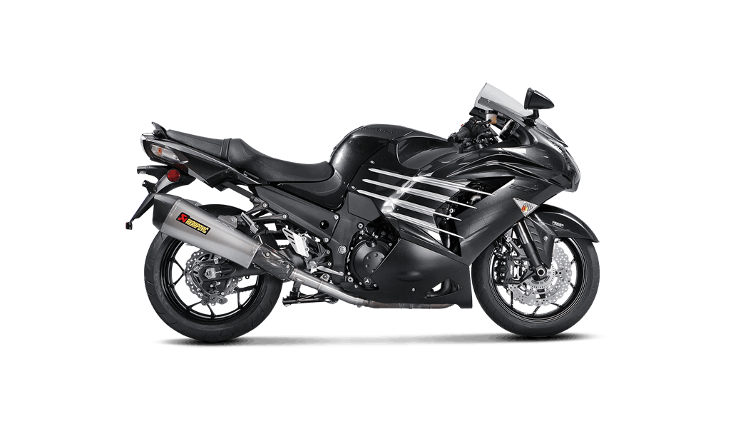 Kawasaki 1400, ZX14R 2020 Slip-On (Titanium) - Akrapovič Motorcycle