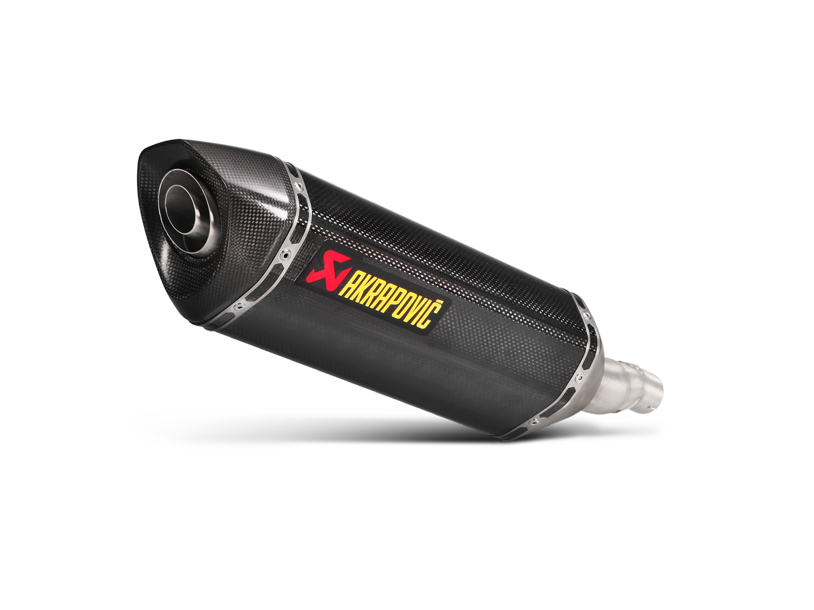 AKRAPOVIC Slip Online HEXAGONAL Titanium Carbon End - H 7 SO 1 - HT NC 750  / NX 700 / X / S / INTEGRA / DCT '12 -' 15, Other Motorcycle Parts