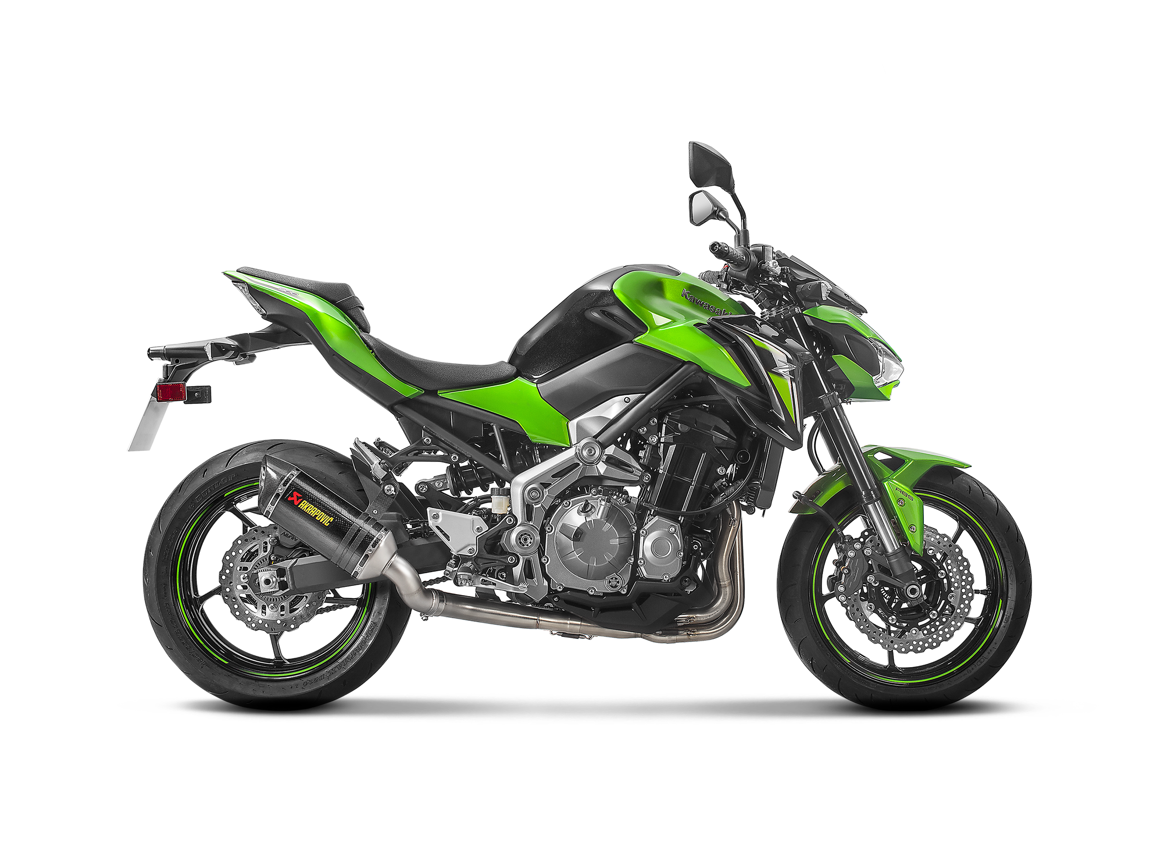 アクラポビッチ｜ヘッダーパイプ｜kawasaki Z900 (17-19)オートバイ