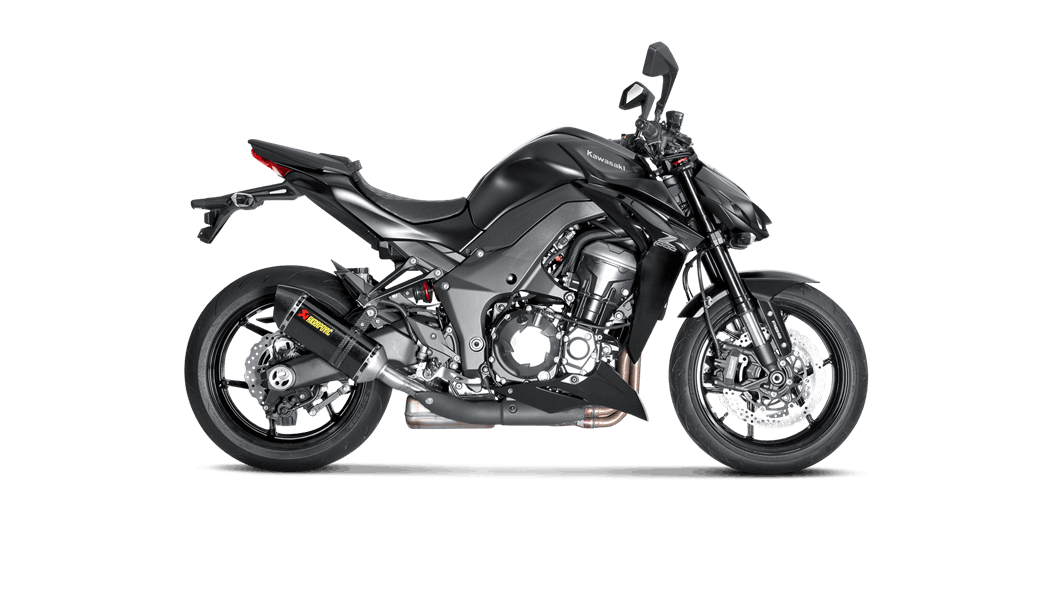 Kawasaki Z1000 Slip-On Line (Carbon) - Akrapovič Motorcycle