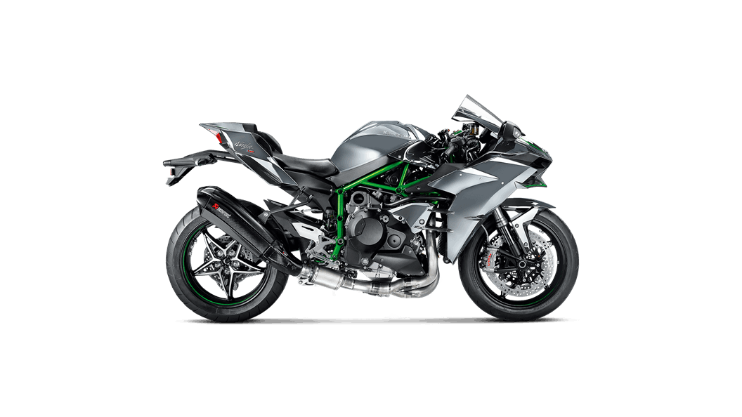 Kawasaki Ninja H2 19 Evolution Line Carbon Akrapovic Motorcycle Exhaust Kawasaki Ninja H2 19 Evolution Line Carbon Akrapovic Motorcycle Exhaust