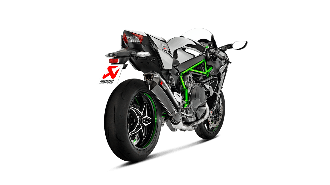 regional Kamp At accelerere Kawasaki Ninja H2 2018 Evolution Line (Carbon) - Akrapovič Motorcycle  Exhaust
