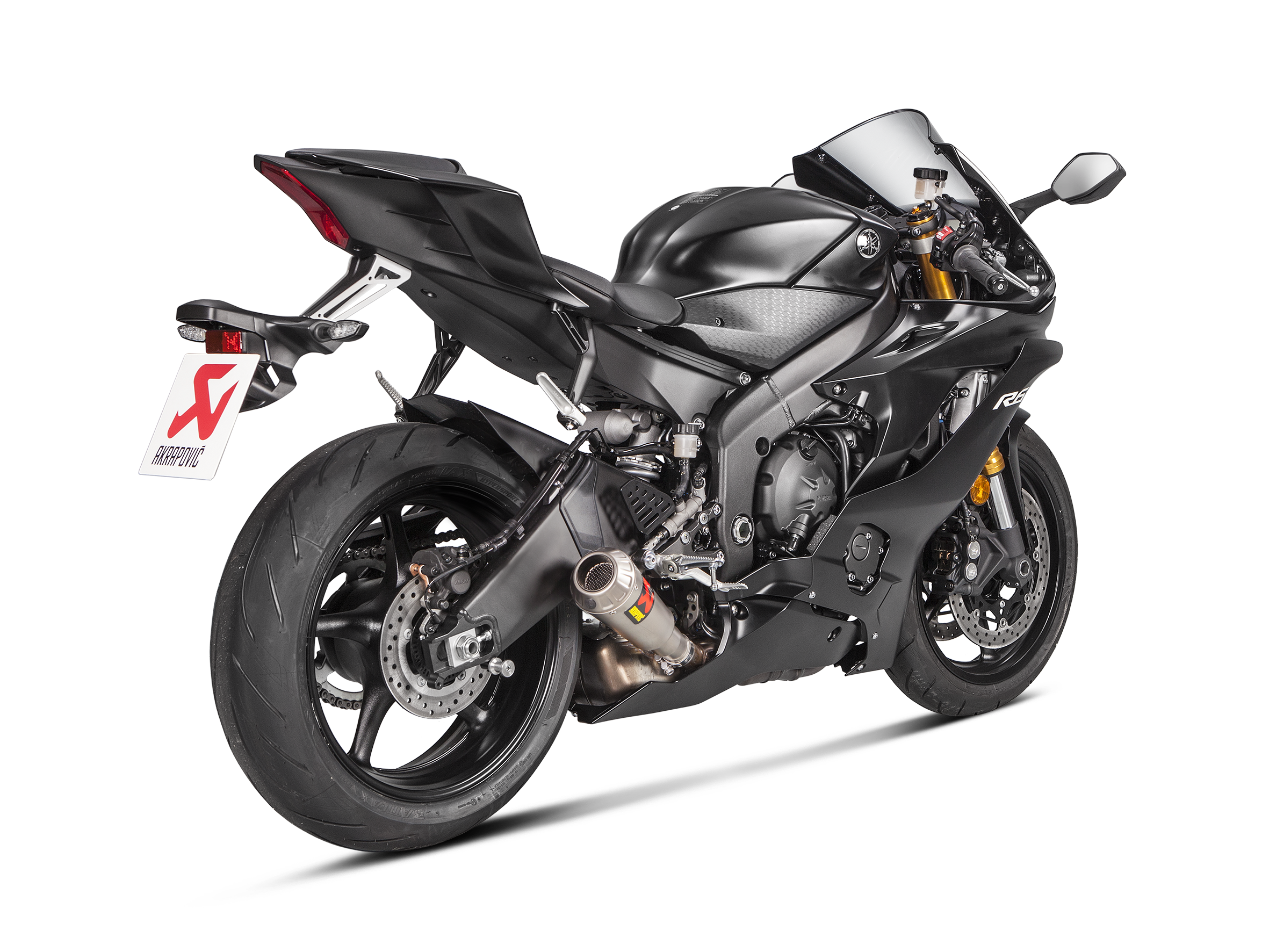 yamaha r6 akrapovic racing line