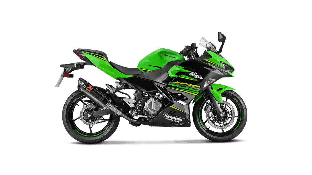 Trampe kasket Uændret Kawasaki Ninja 400 2020 Slip-On Line (Carbon) - Akrapovič Motorcycle Exhaust