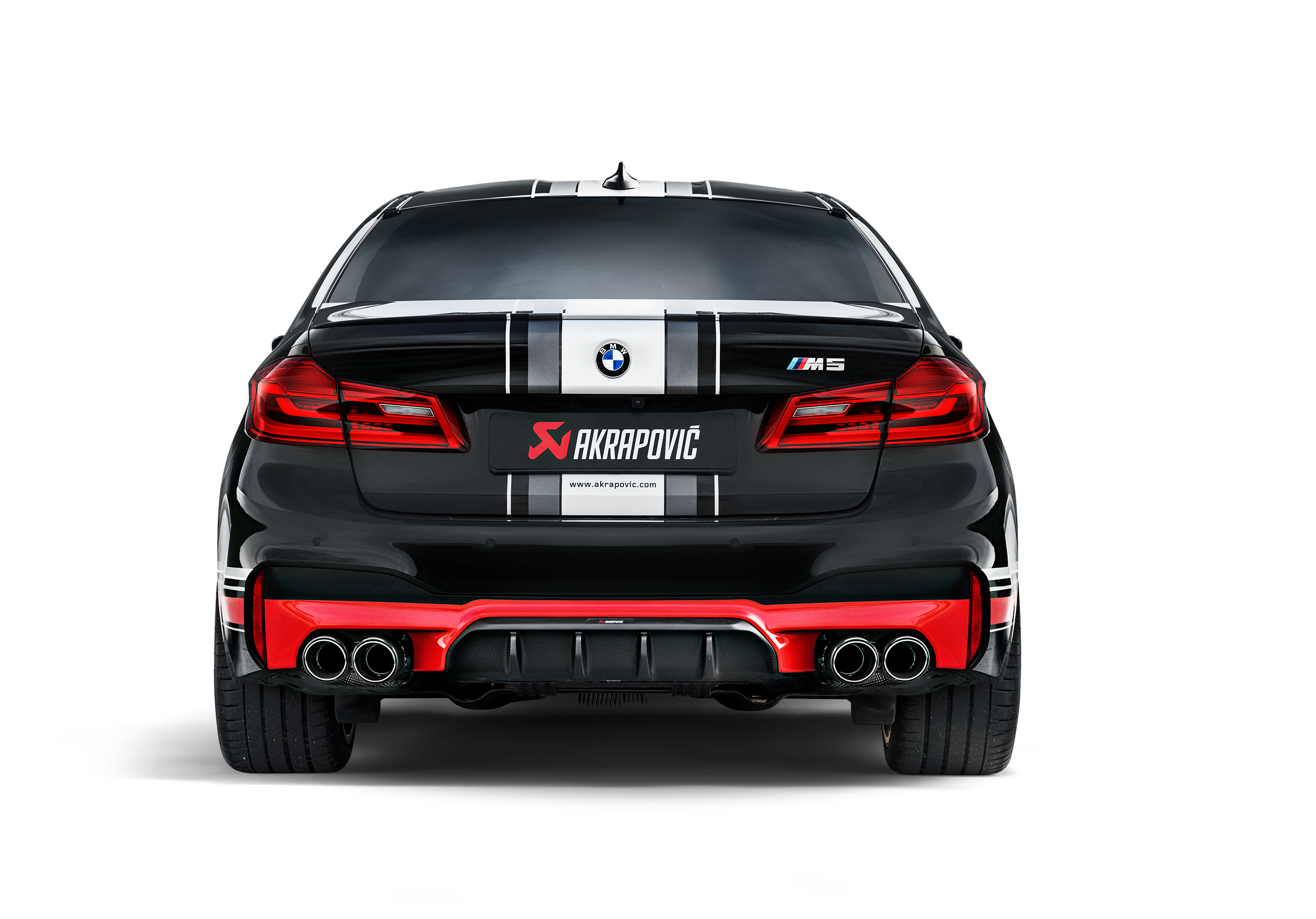 Akrapovic bmw m5 competition