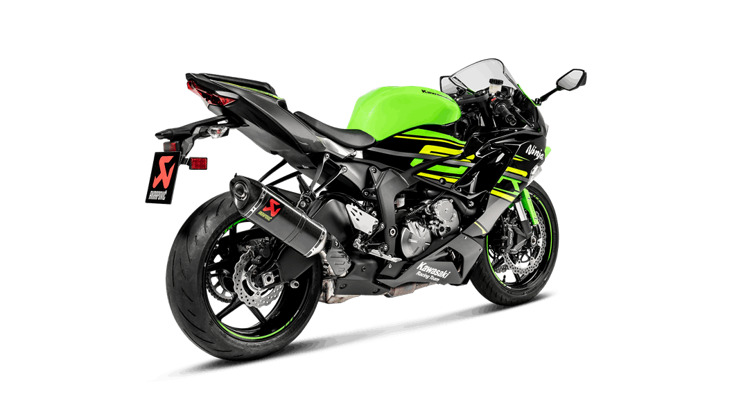 Kawasaki ZX-6R 2019 Slip-On Line (Carbon) - Akrapovič Motorcycle Exhaust