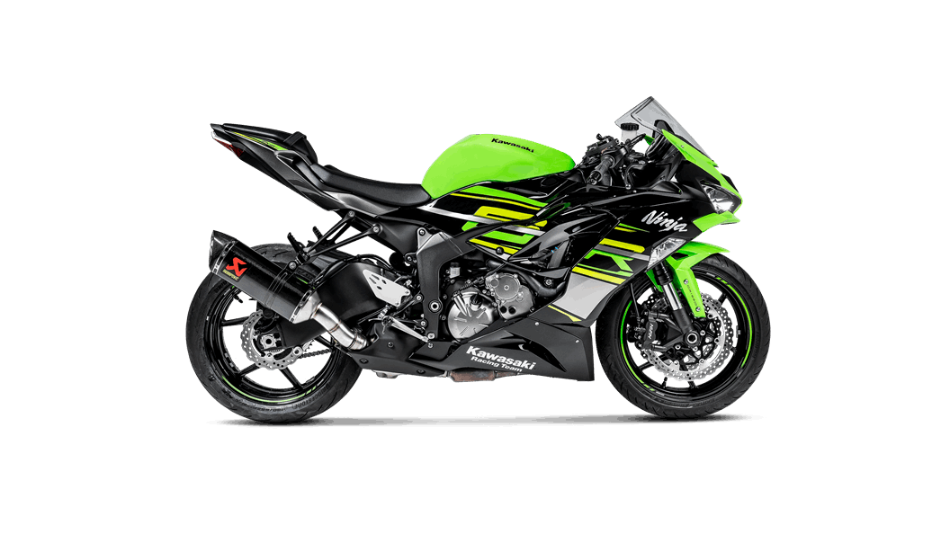 Gendanne Afslut Alternativt forslag Kawasaki Ninja ZX-6R 636 2019 Slip-On Line (Carbon) - Akrapovič Motorcycle  Exhaust