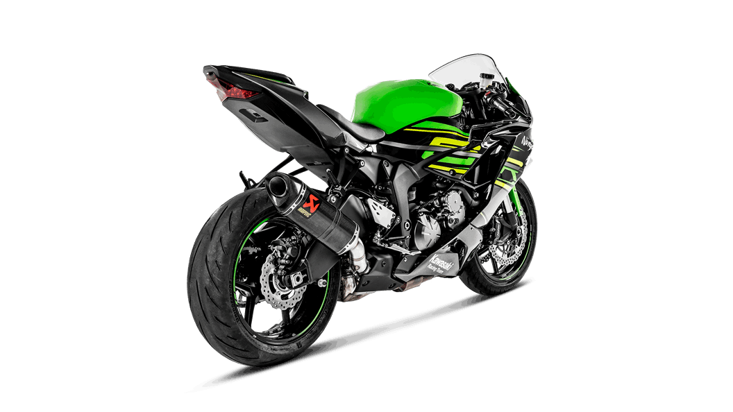 Gendanne Afslut Alternativt forslag Kawasaki Ninja ZX-6R 636 2019 Slip-On Line (Carbon) - Akrapovič Motorcycle  Exhaust