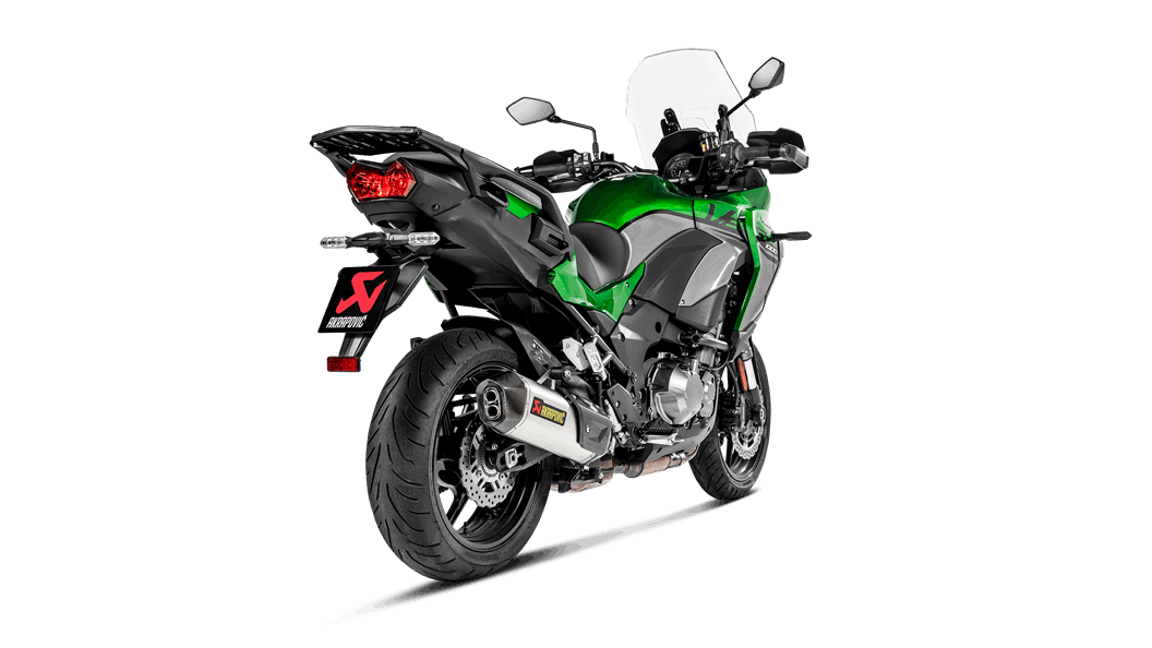 afslappet lokalisere eftertænksom Kawasaki Versys 1000 2019 Slip-On Line (Titanium) - Akrapovič Motorcycle  Exhaust