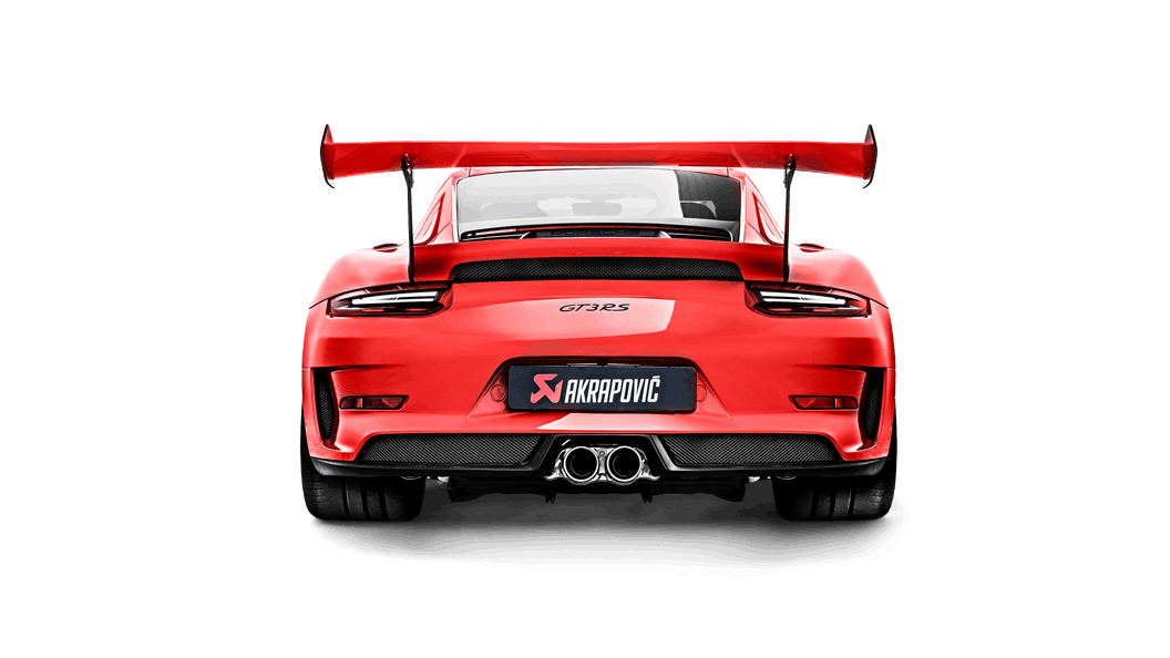 Porsche Gt3 Rs Akrapovic