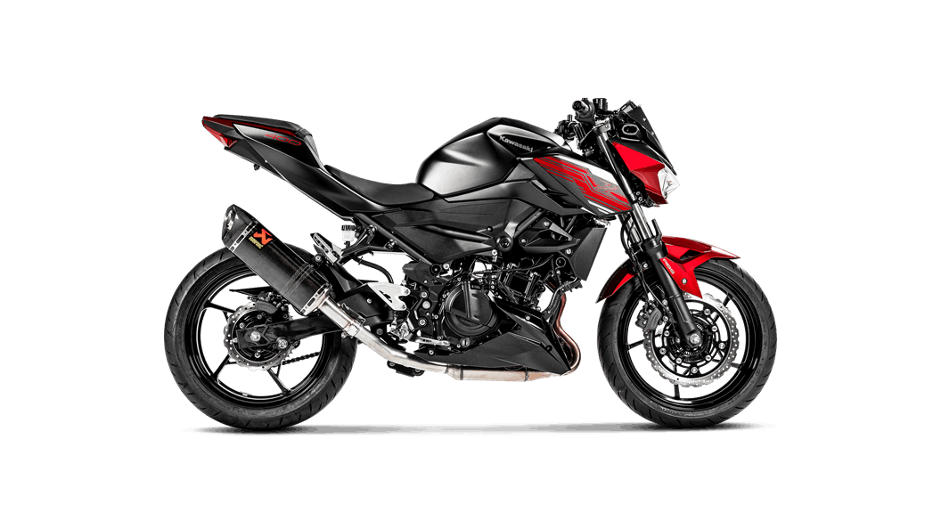 ankomst fordampning en kop Kawasaki Z400 2019 Slip-On Line (Carbon) - Akrapovič Motorcycle Exhaust
