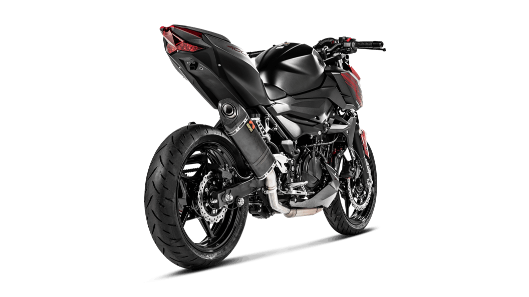 Seaboard skive syv Kawasaki Z400 2020 Slip-On Line (Carbon) - Akrapovič Motorcycle Exhaust