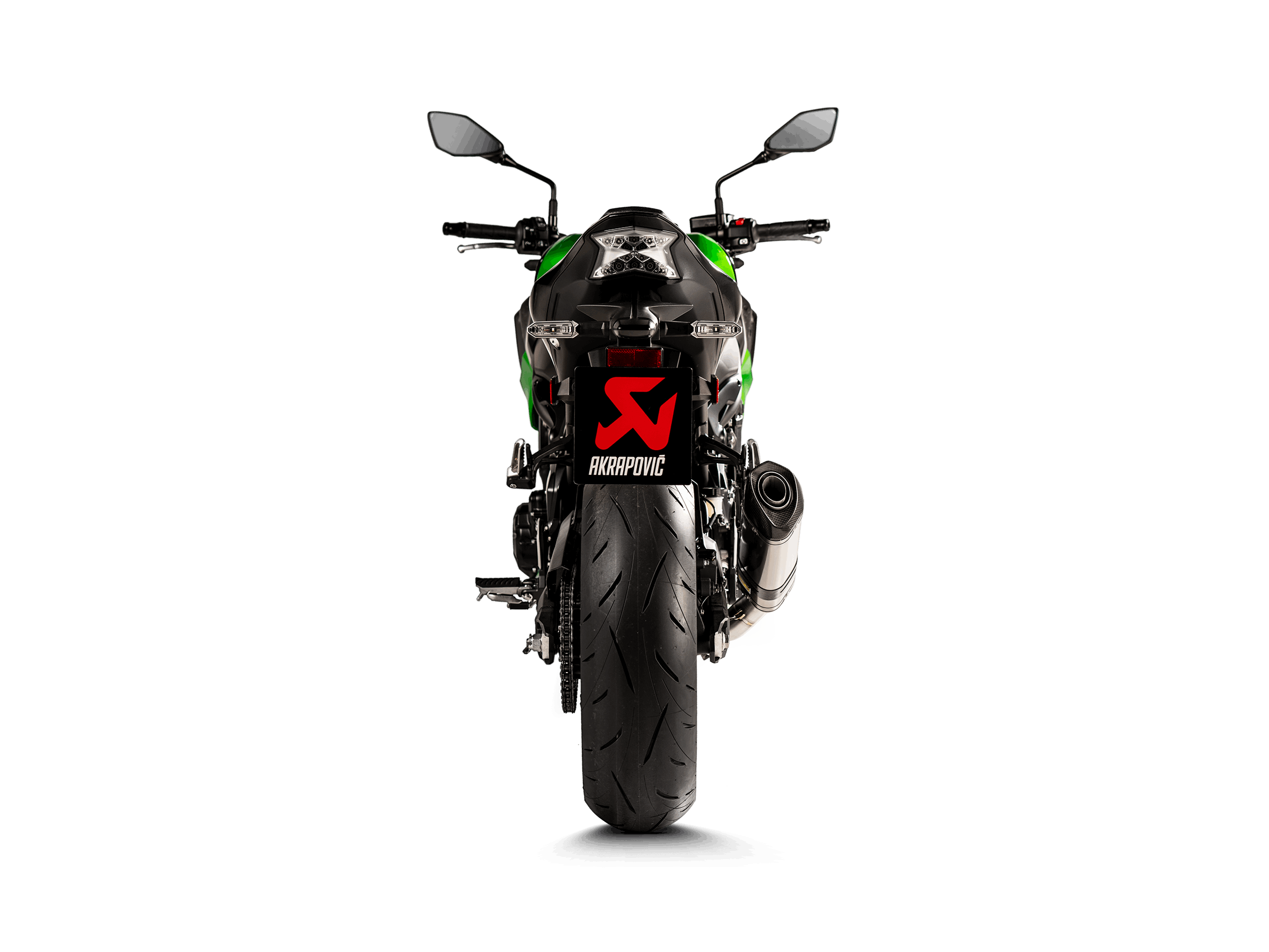 Kawasaki Z900 2021 Slip-On Line (Titanium) - Akrapovič Motorcycle Exhaust