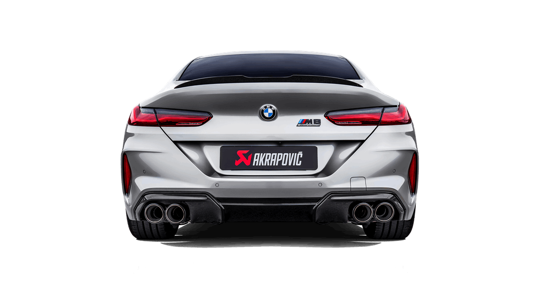 Bmw M8 M8 Competition Gran Coupe F93 Opf Gpf Slip On Line Titanium Akrapovic Car Exhaust