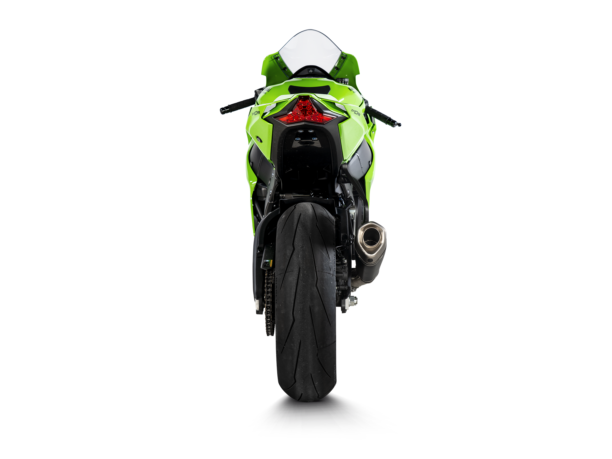 Akrapovic Terminale di scarico Akrapovic racing in titanio per Kawasaki ZX10R Ninja 2021> 