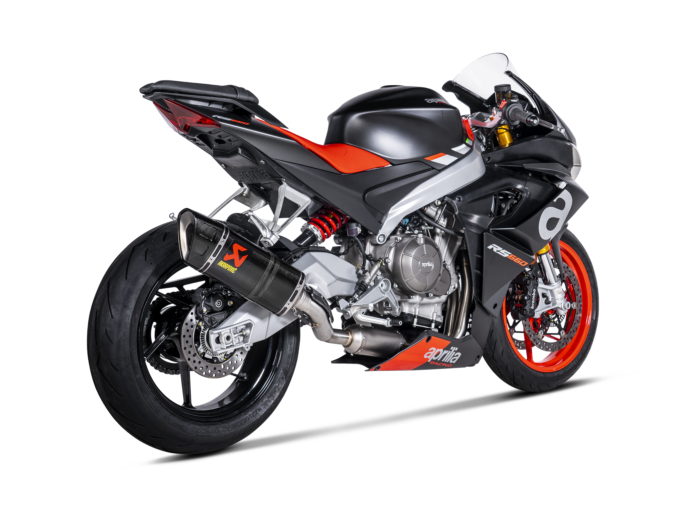 Aprilia RS660 with Akrapovic Exhaust