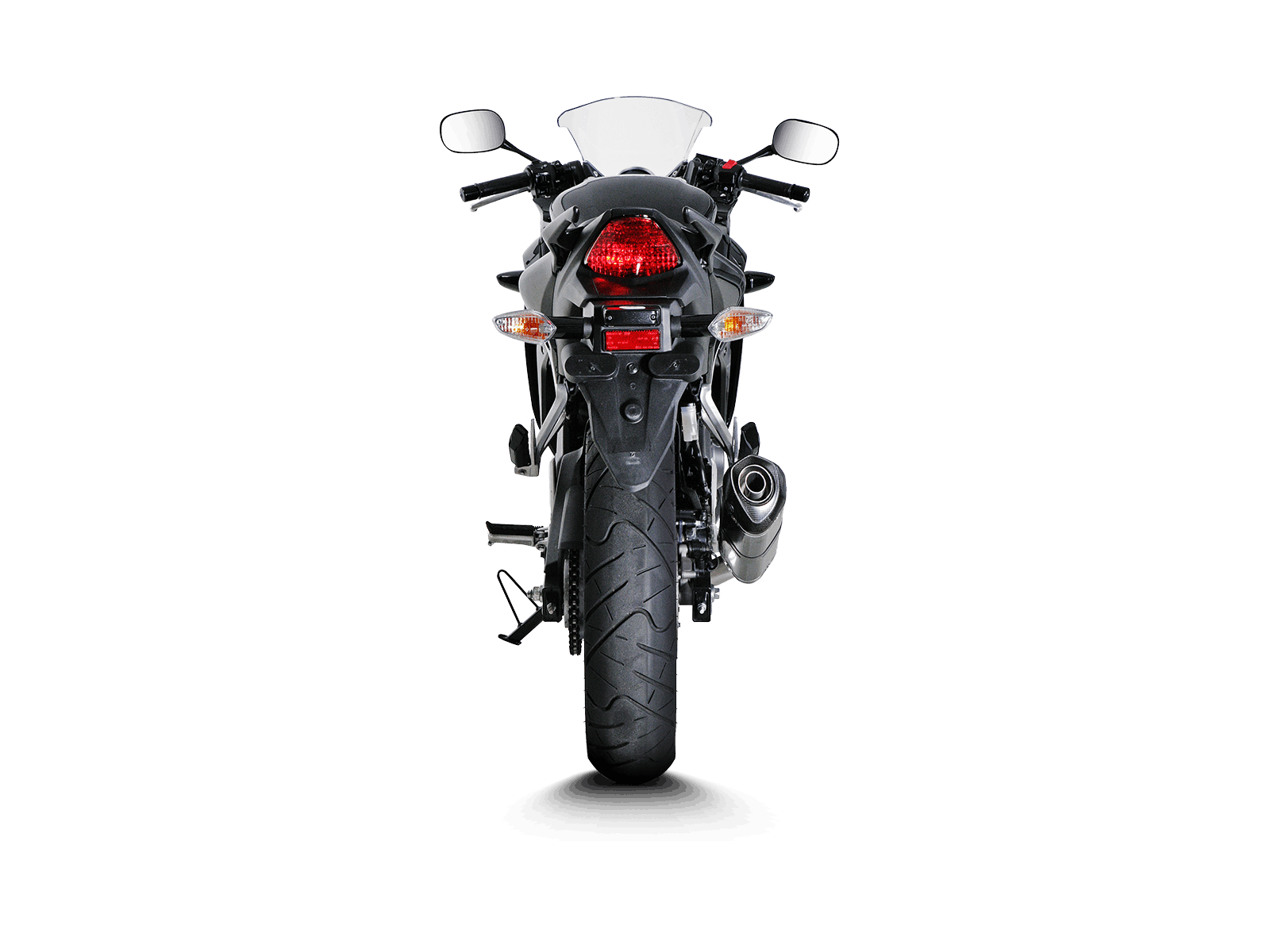 Honda CBR 250 R 2016 Slip-On Line (Carbon) - Akrapovič Motorcycle Exhaust