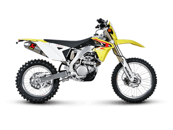 Scarico Akrapovic slip on, racing line, evolution per Suzuki rmz